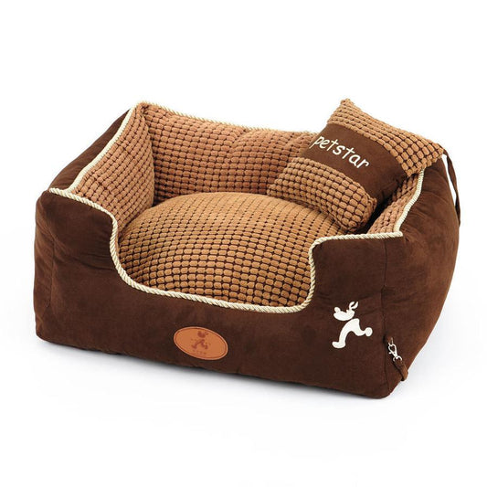 JMT-151882 Removable and Washable Suede Pet Kennel for Comfortable Resting