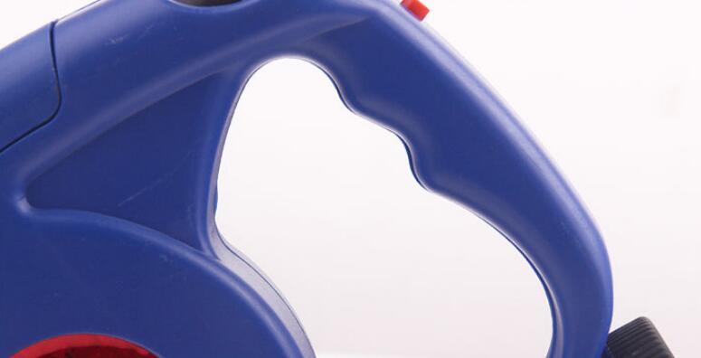 JMT-152074 3-in-1 Retractable Dog Leash with Flashlight and Built-in Waste Bag Dispenser - Durable ABS and Nylon Design, 4.5m Length, Supports Up to 45kg