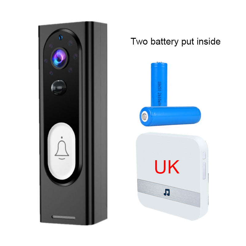 JMT-152394 Wireless Video Doorbell with 1080P Camera and Voice Intercom for Smart Home Security