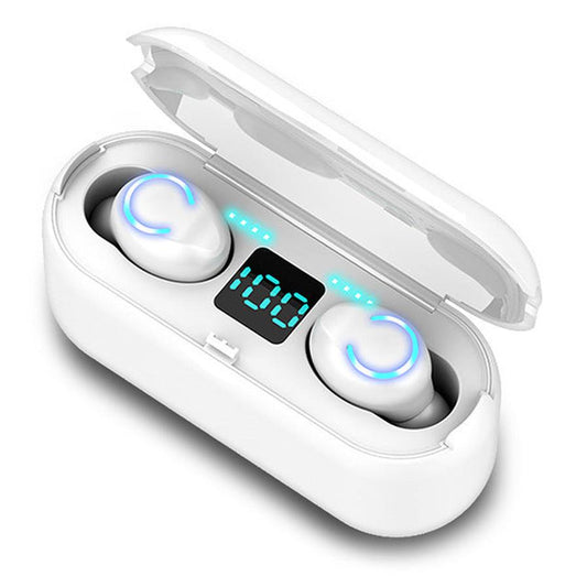 JMT-152714 Wireless Bluetooth Stereo Earbuds with Battery Display and Voice Control