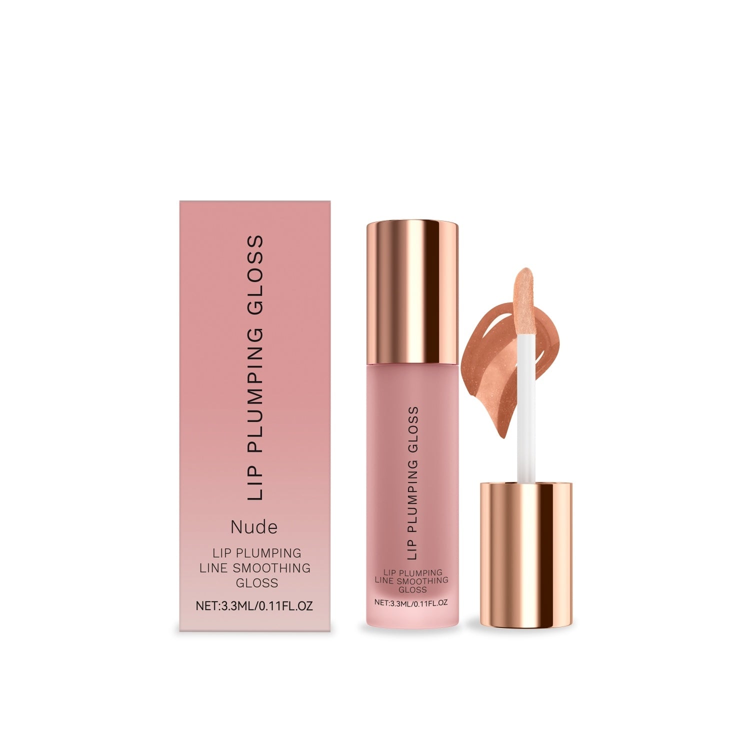 JMT-152842 Hydrating Lip Oil with Light Glass Effect for Moisturizing and Softening Lips
