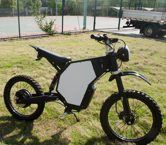 JMT-153482 Off-Road Electric Dirt Bike 72V 6000W 70V 40Ah High-Performance Electrical Dirt Bike , Top Speed 27.9 mph