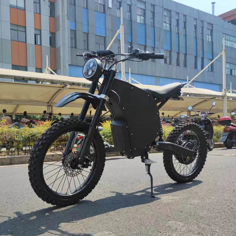 JMT-153482 Off-Road Electric Dirt Bike 72V 6000W 70V 40Ah High-Performance Electrical Dirt Bike , Top Speed 27.9 mph