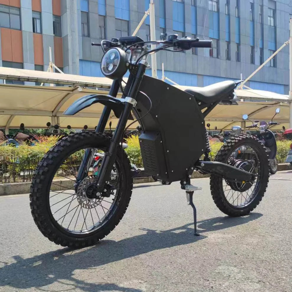 JMT-153482 Off-Road Electric Dirt Bike 72V 6000W 70V 40Ah High-Performance Electrical Dirt Bike , Top Speed 27.9 mph