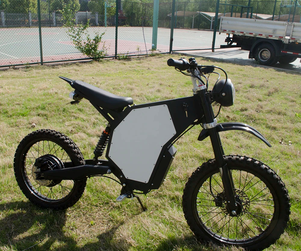 JMT-153482 Off-Road Electric Dirt Bike 72V 6000W 70V 40Ah High-Performance Electrical Dirt Bike , Top Speed 27.9 mph