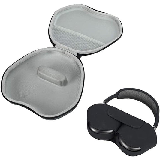 JMT-153546 AirPods Max Hard Shell Storage Bag with Lanyard for Bluetooth Headset Protection