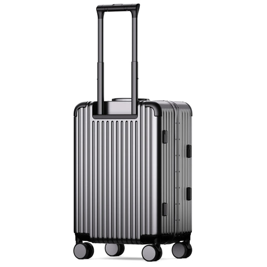 JMT-153610 Aluminium Frame Hard Case Trolley Bag for Travel and Custom PC Storage
