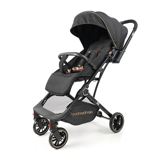 JMT-153866 Lightweight Foldable Baby Pram for Air Travel - Compact Stroller with Easy Storage
