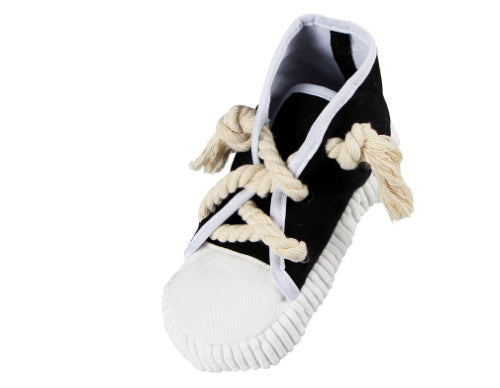 JMT-153866 Pet Simulation Sounding Toy - Colorful Cloth Canvas Shoes