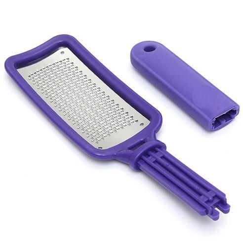 JMT-153866 Stainless Steel Dead Skin Remover Pedicure Tool with Rubber Handle, 28cm x 7cm