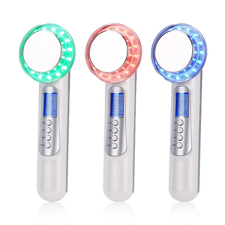 JMT-154122 Negative Ion Beauty Device with RGB Phototherapy and Ultrasound Technology for Skin Rejuvenation and Nourishment