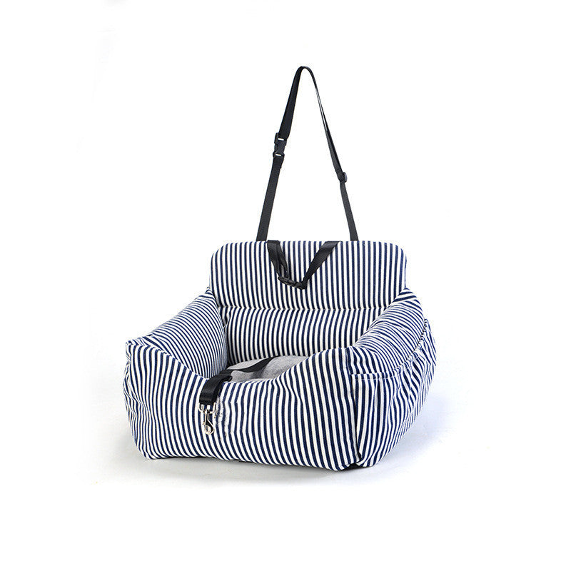 JMT-154186 Dual-purpose Indoor Car Dog Kennel - Soft Cloth Pet Nest in Various Colors