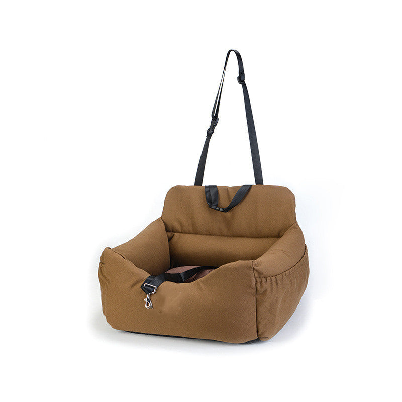 JMT-154186 Dual-purpose Indoor Car Dog Kennel - Soft Cloth Pet Nest in Various Colors