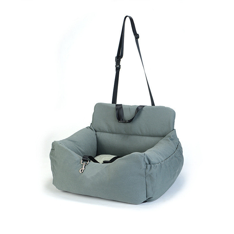JMT-154186 Dual-purpose Indoor Car Dog Kennel - Soft Cloth Pet Nest in Various Colors