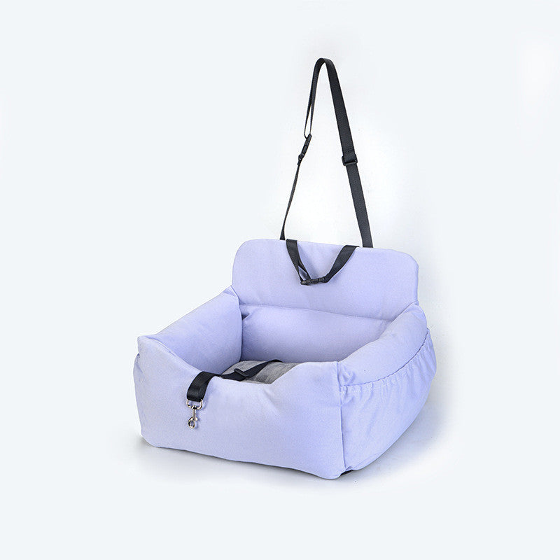 JMT-154186 Dual-purpose Indoor Car Dog Kennel - Soft Cloth Pet Nest in Various Colors