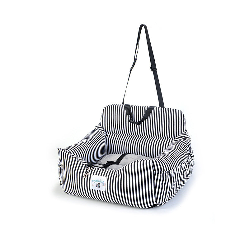 JMT-154186 Dual-purpose Indoor Car Dog Kennel - Soft Cloth Pet Nest in Various Colors