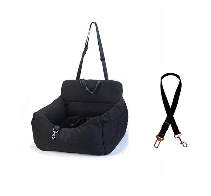 JMT-154186 Dual-purpose Indoor Car Dog Kennel - Soft Cloth Pet Nest in Various Colors