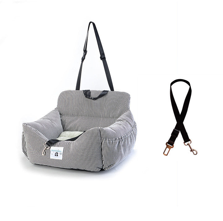 JMT-154186 Dual-purpose Indoor Car Dog Kennel - Soft Cloth Pet Nest in Various Colors