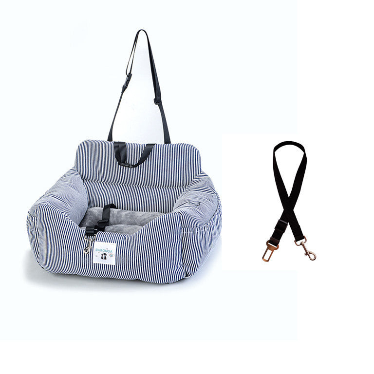 JMT-154186 Dual-purpose Indoor Car Dog Kennel - Soft Cloth Pet Nest in Various Colors