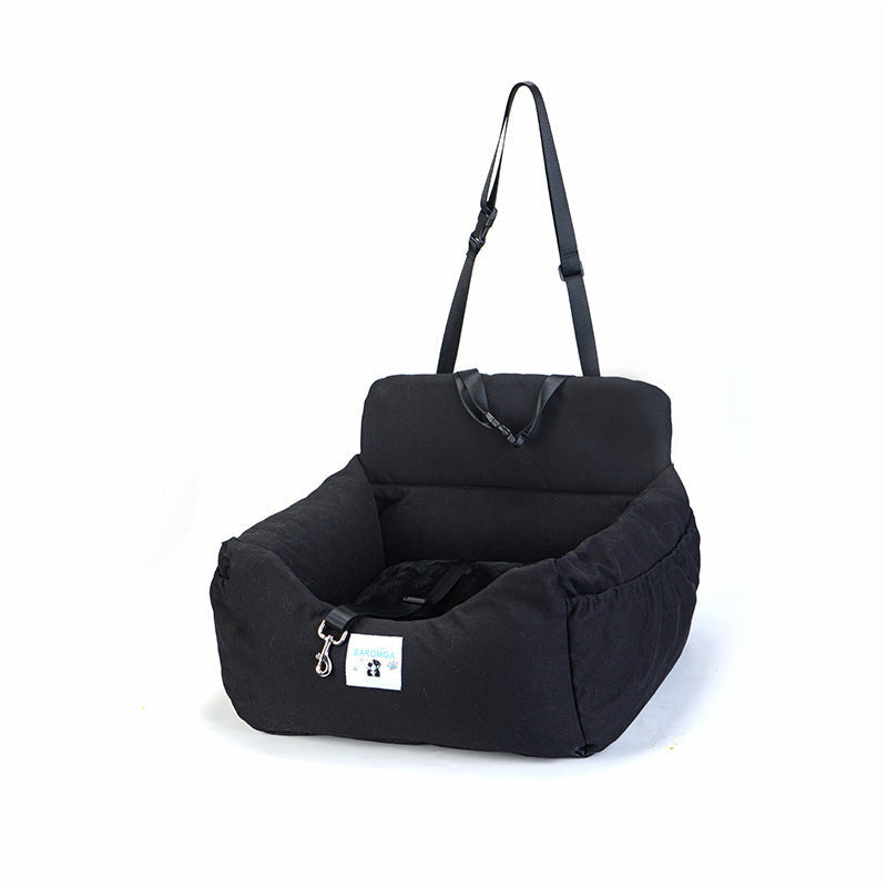 JMT-154186 Dual-purpose Indoor Car Dog Kennel - Soft Cloth Pet Nest in Various Colors