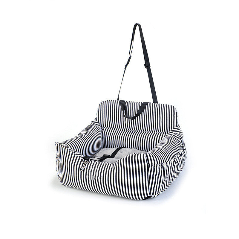 JMT-154186 Dual-purpose Indoor Car Dog Kennel - Soft Cloth Pet Nest in Various Colors