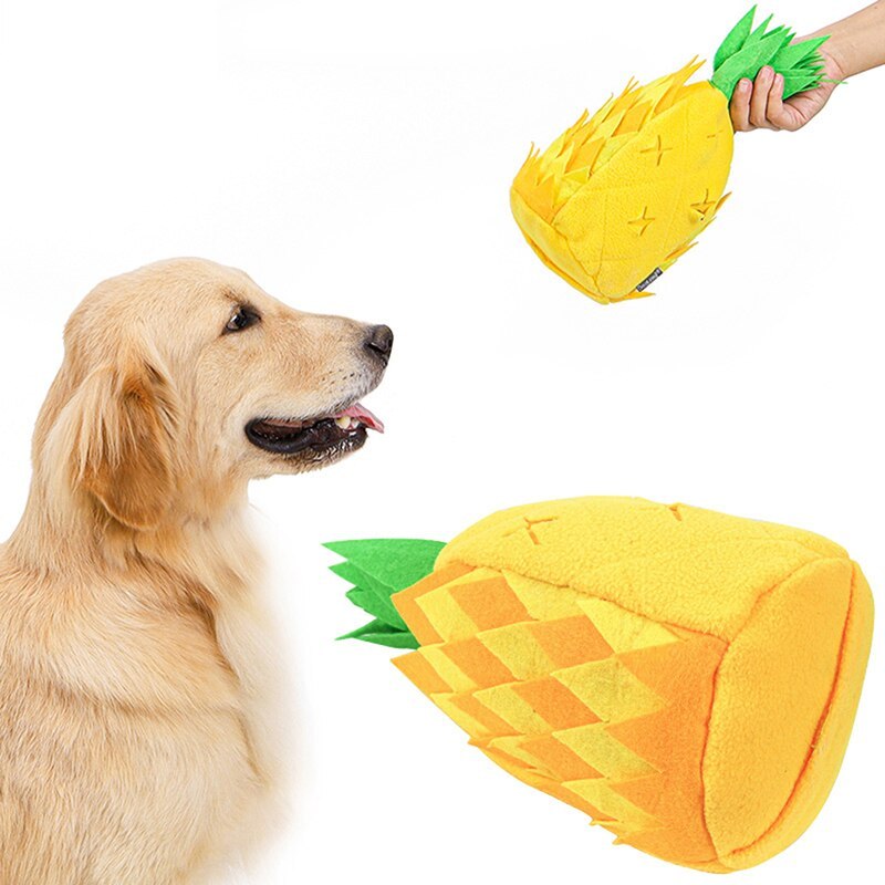 JMT-154698 Soft Sniffing Toy for Pets - Granulated Felt Cloth with Cotton Filling (13 x 30 cm)