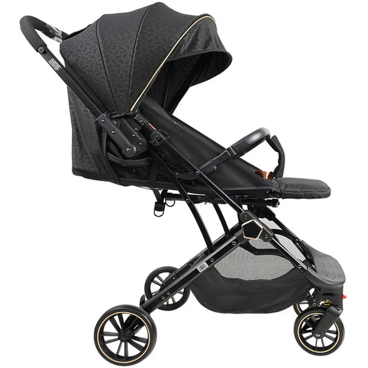 JMT-154890 Portable Folding Baby Stroller with 360-Degree Rotation for Newborns and Toddlers