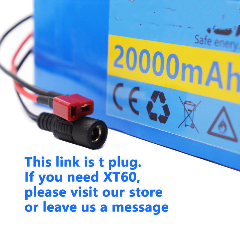 JMT-155210 48V Lithium Ion Battery 20Ah 1000W 18650 13S3P with BMS and Charger