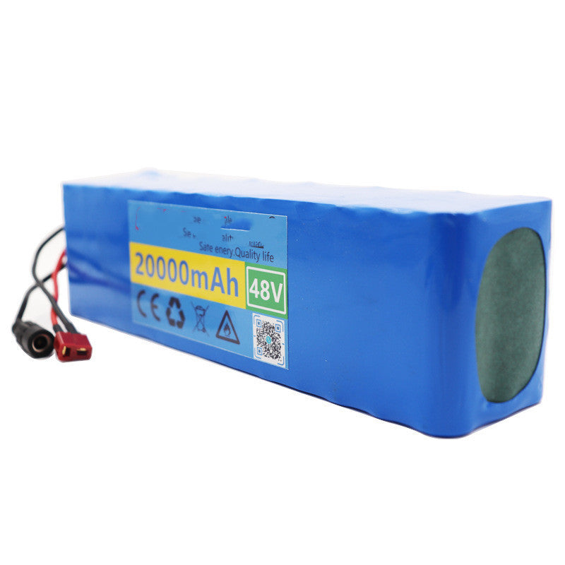 JMT-155210 48V Lithium Ion Battery 20Ah 1000W 18650 13S3P with BMS and Charger