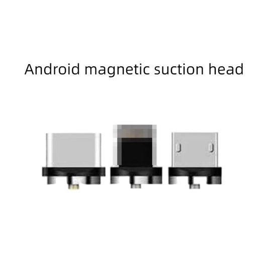 JMT-155210 Three-in-One Magnetic Charging Cable for Android, Type C, and Apple Devices - 1 Meter - 2A Current - Available in Black, Silver, Red, Gold