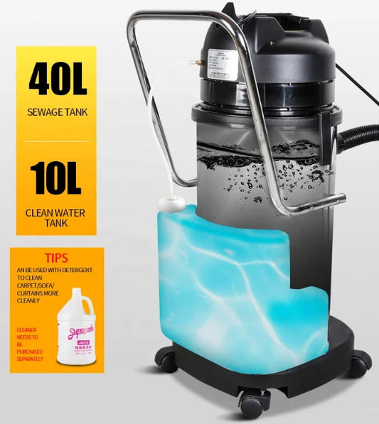 JMT-155338 40L Wet and Dry Foam Extractor Carpet Cleaning Machine for Commercial Use