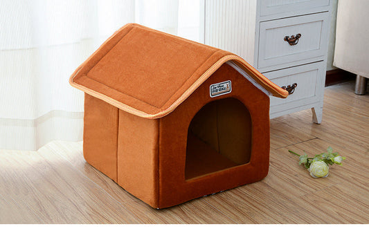 JMT-155338 Pet Folding Cozy Nest - Thick, Elastic Dog Bed with Breathable and Moisture-Proof Design in Multiple Sizes