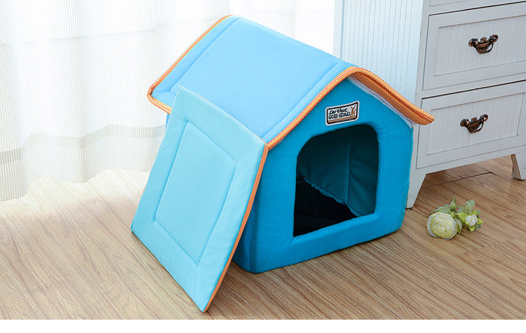 JMT-155338 Pet Folding Cozy Nest - Thick, Elastic Dog Bed with Breathable and Moisture-Proof Design in Multiple Sizes