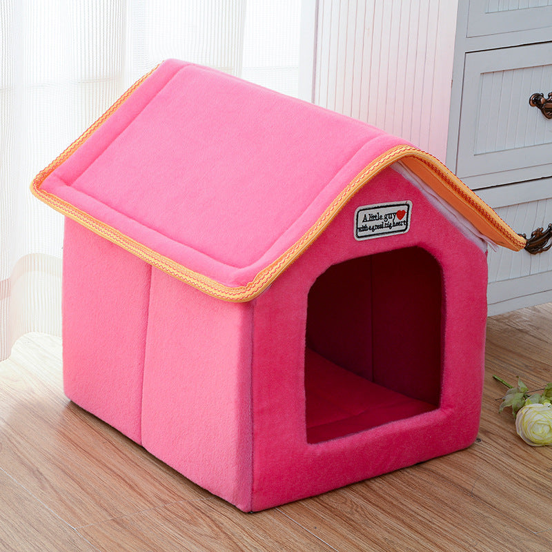 JMT-155338 Pet Folding Cozy Nest - Thick, Elastic Dog Bed with Breathable and Moisture-Proof Design in Multiple Sizes
