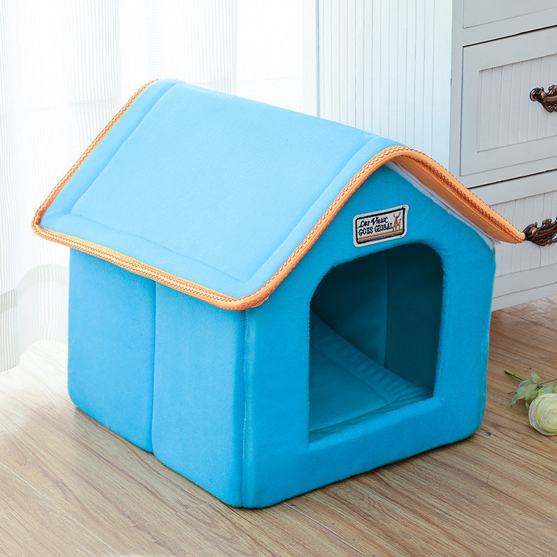 JMT-155338 Pet Folding Cozy Nest - Thick, Elastic Dog Bed with Breathable and Moisture-Proof Design in Multiple Sizes
