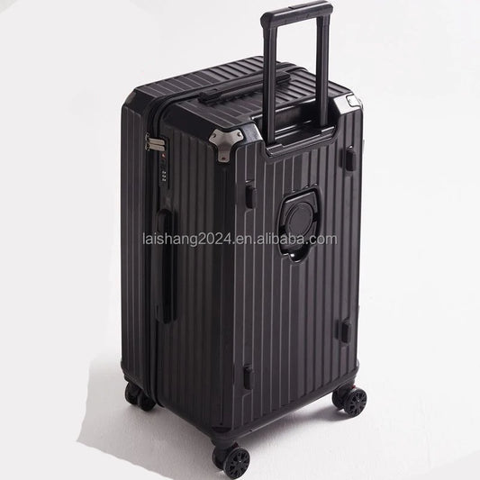 JMT-155658 Durable Lightweight 4-Piece Trolley Luggage Set with Wheels - PC Hard Shell Travel Bags