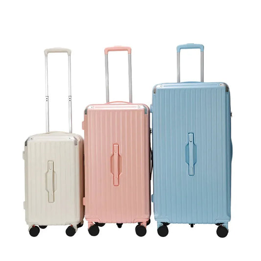 JMT-155658 Durable Lightweight 4-Piece Trolley Luggage Set with Wheels - PC Hard Shell Travel Bags