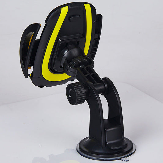 JMT-156042 U-Shaped Suction Cup Mobile Phone Holder for Car and Desk, ABS Material, Adjustable Clamp arm, Suitable for All Mobile Devices