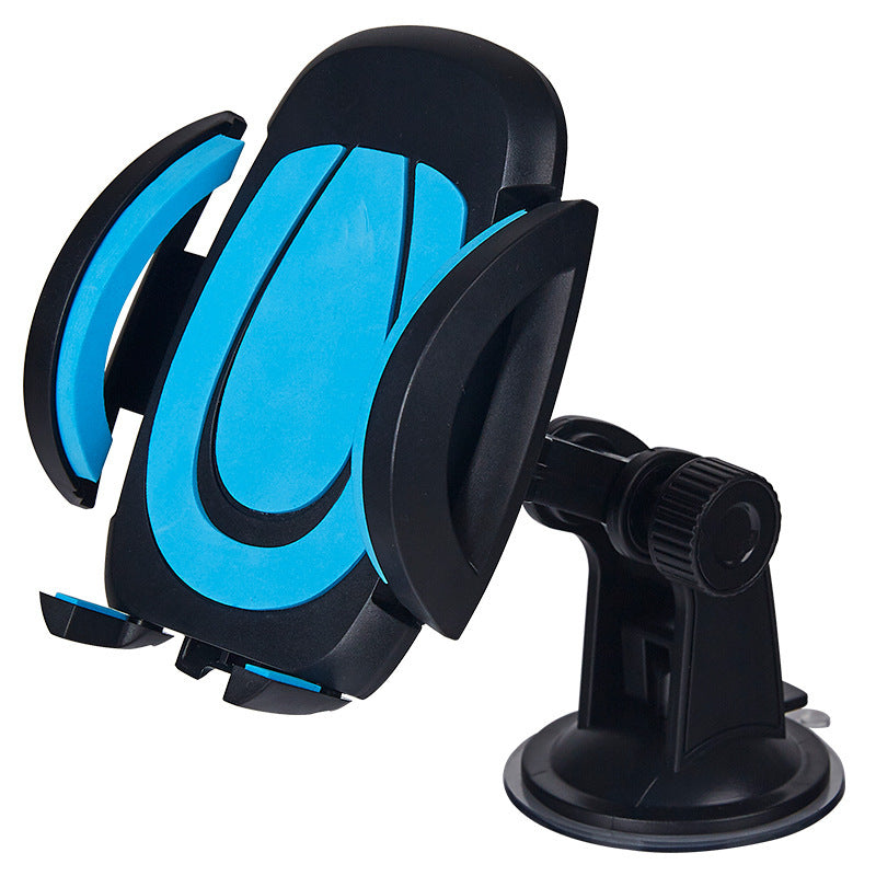 JMT-156042 U-Shaped Suction Cup Mobile Phone Holder for Car and Desk, ABS Material, Adjustable Clamp arm, Suitable for All Mobile Devices