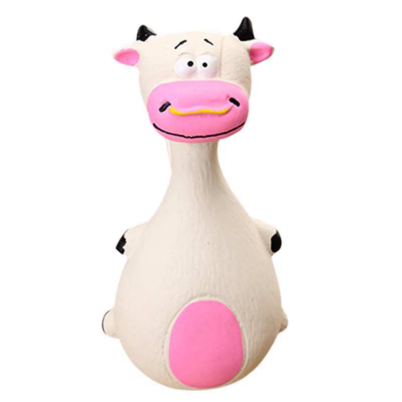 JMT-156170 Latex Sounding Cartoon Pet Toys - Fun Farm and Animal Designs