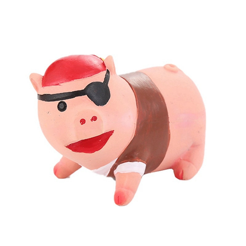 JMT-156170 Latex Sounding Cartoon Pet Toys - Fun Farm and Animal Designs