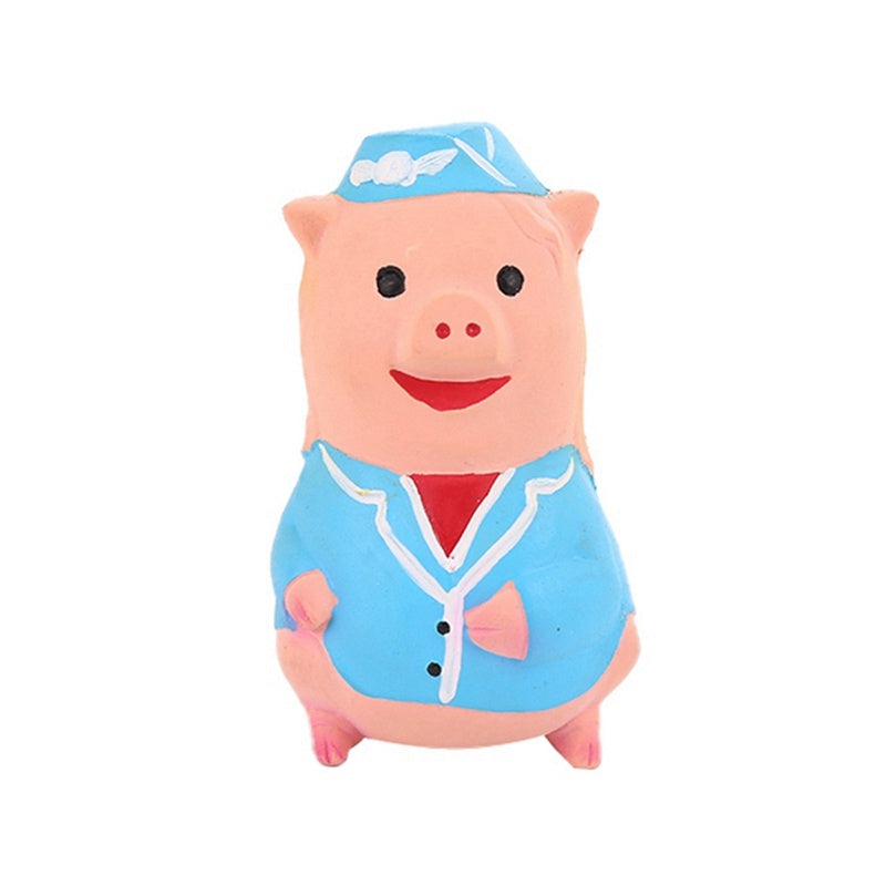 JMT-156170 Latex Sounding Cartoon Pet Toys - Fun Farm and Animal Designs