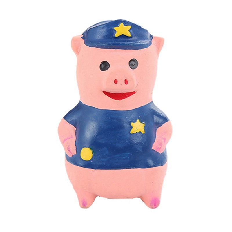 JMT-156170 Latex Sounding Cartoon Pet Toys - Fun Farm and Animal Designs