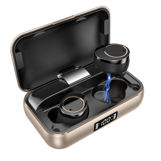 JMT-156170 TWS Touch Bluetooth Headset with 65 mAh Battery and 3000 mAh Charging Case, Bluetooth 5.0 Technology