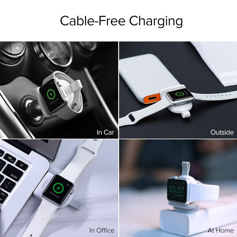 JMT-156362 Portable USB Charger for Apple Watch Models 1-4, Fast Charging, Lightweight Design