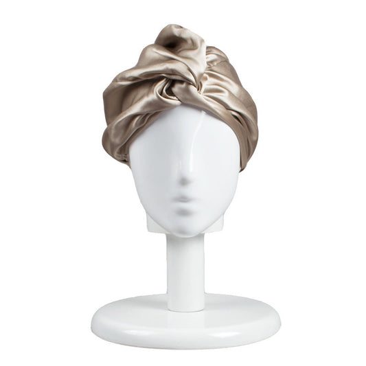 JMT-156554 Silk and Satin Hair Hat for Curly Hair - Sun Protection and Warmth, Floral Design, One Size, Available in Multiple Colors