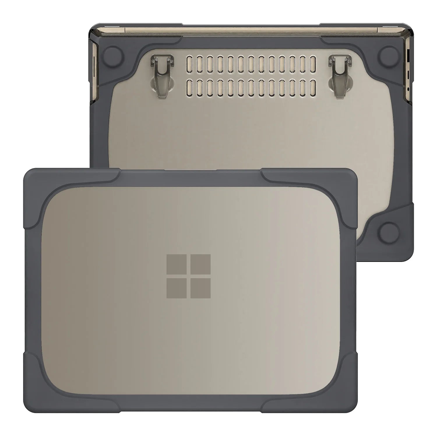 JMT-157002 Cooling Design Foldable Stand with Dual Layer Protection for Microsoft Surface Laptop 3 & 4 - 15 Inch Models