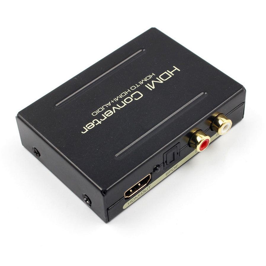 JMT-157002 HDM to HDMI Audio Splitter with 1080P Resolution and Power Management