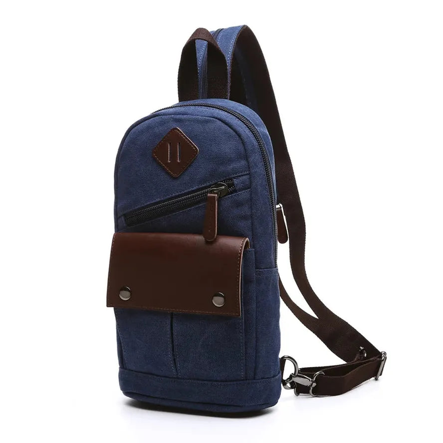 JMT-157066 Multifunctional Small Backpack for Men - Versatile Chest Messenger Bag