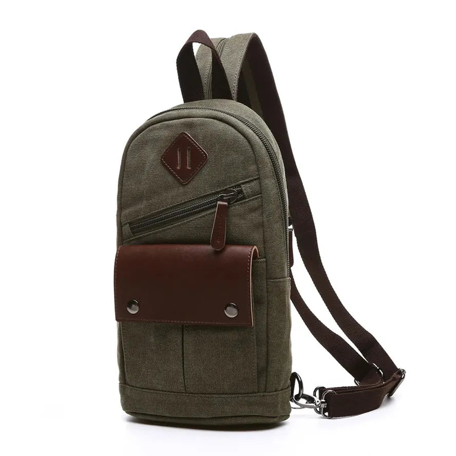 JMT-157066 Multifunctional Small Backpack for Men - Versatile Chest Messenger Bag